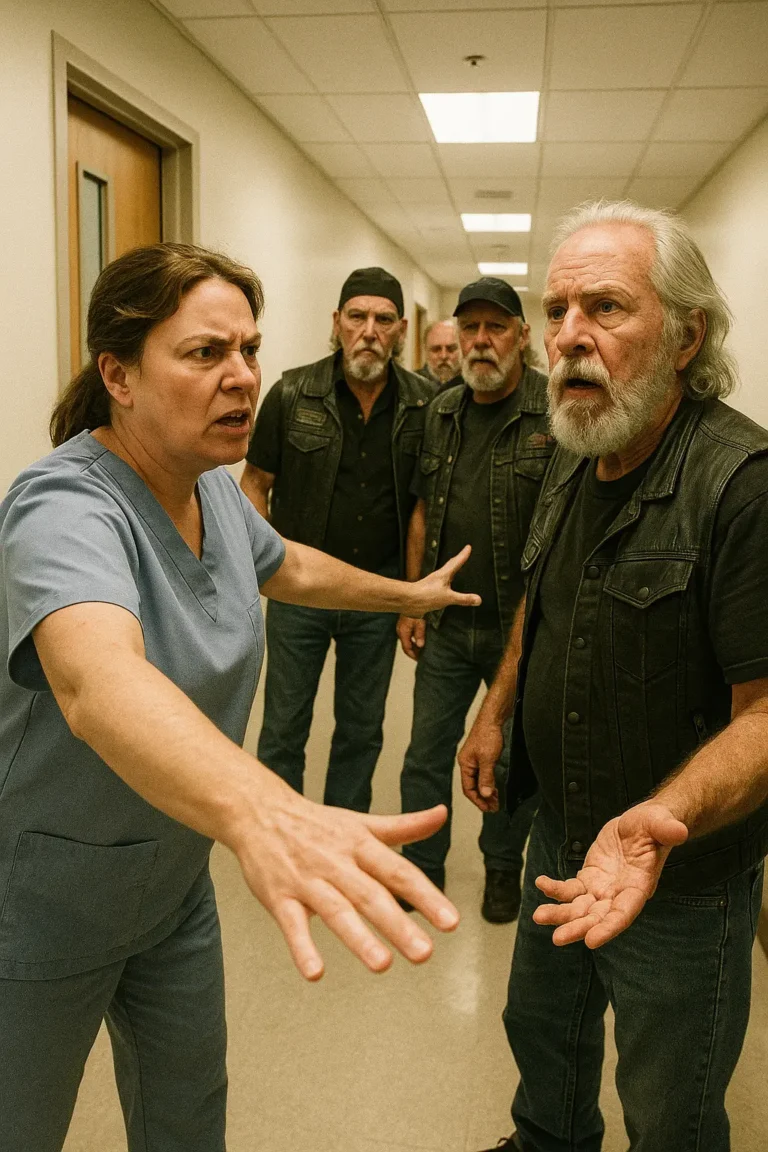 ICU Nurse Denies Dying Biker His Final Goodbye With His Biker Brothers Who Raised Him