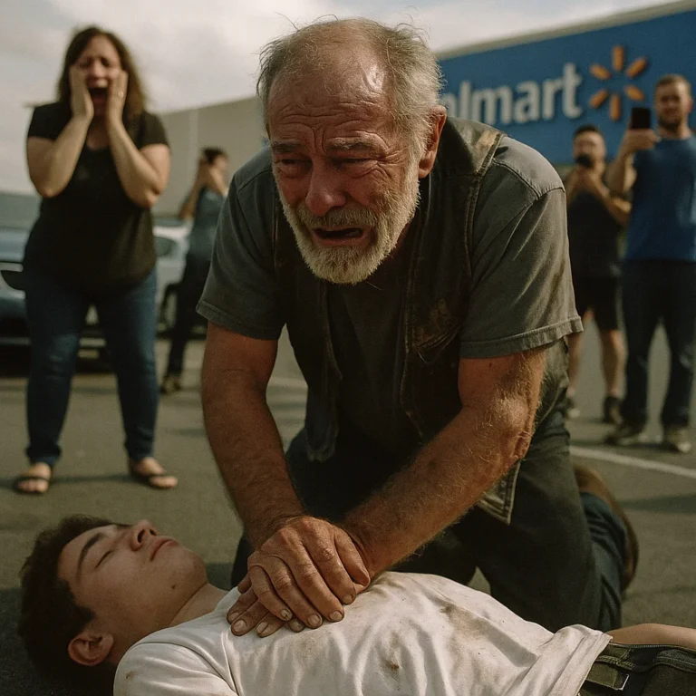 Everyone Filmed the Dying Kid With Their Phones But Only the Biker Tried to Save Him