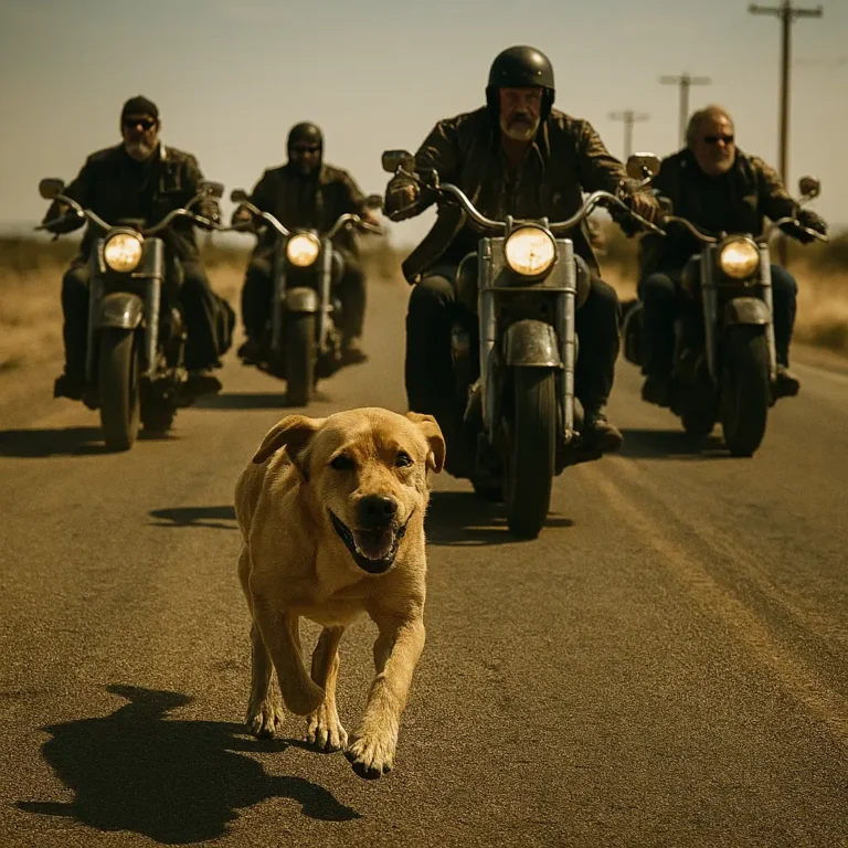 The Dog Ran After Our Motorcycles For 200 Miles Until He Collapsed