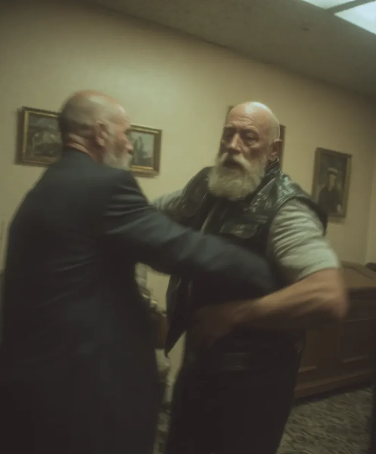 When They Tried to Throw My Biker Grandfather Out of His Own Son’s Funeral