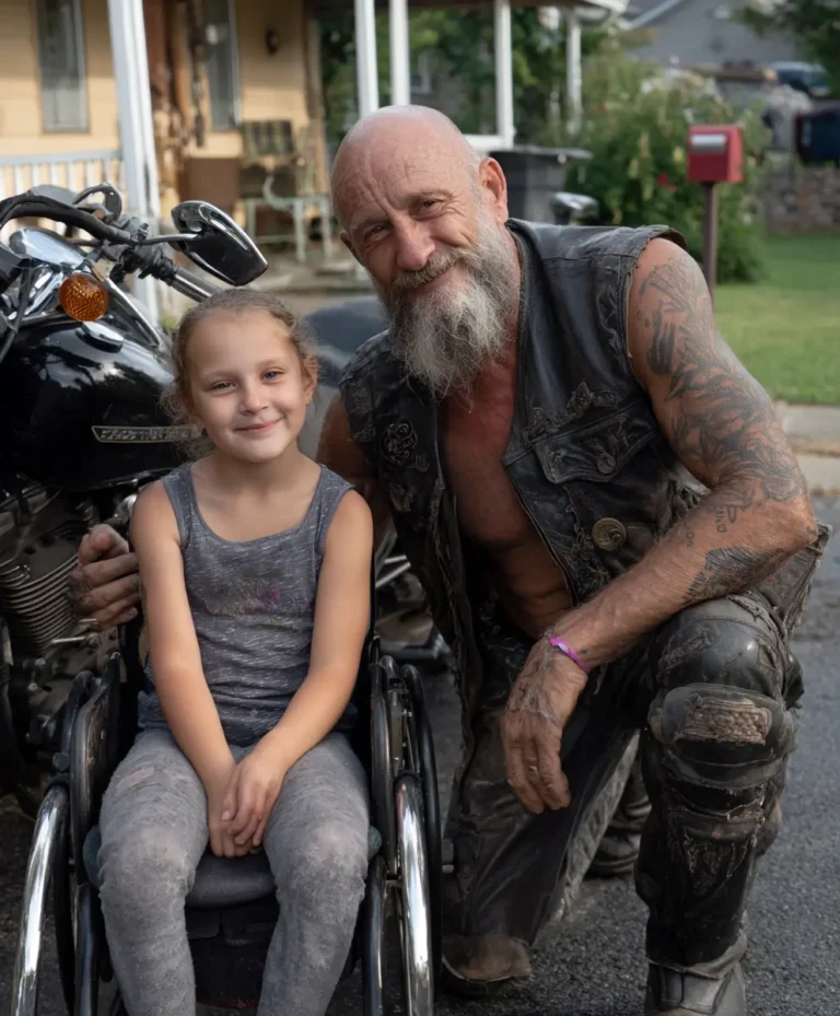 I Hated The Tattooed Biker But Then He Fixed My Daughter’s Wheelchair For Free