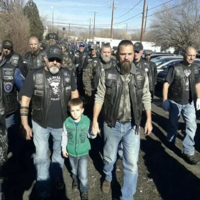 47 Bikers Showed Up To Walk My Son To School After His Daddy Died
