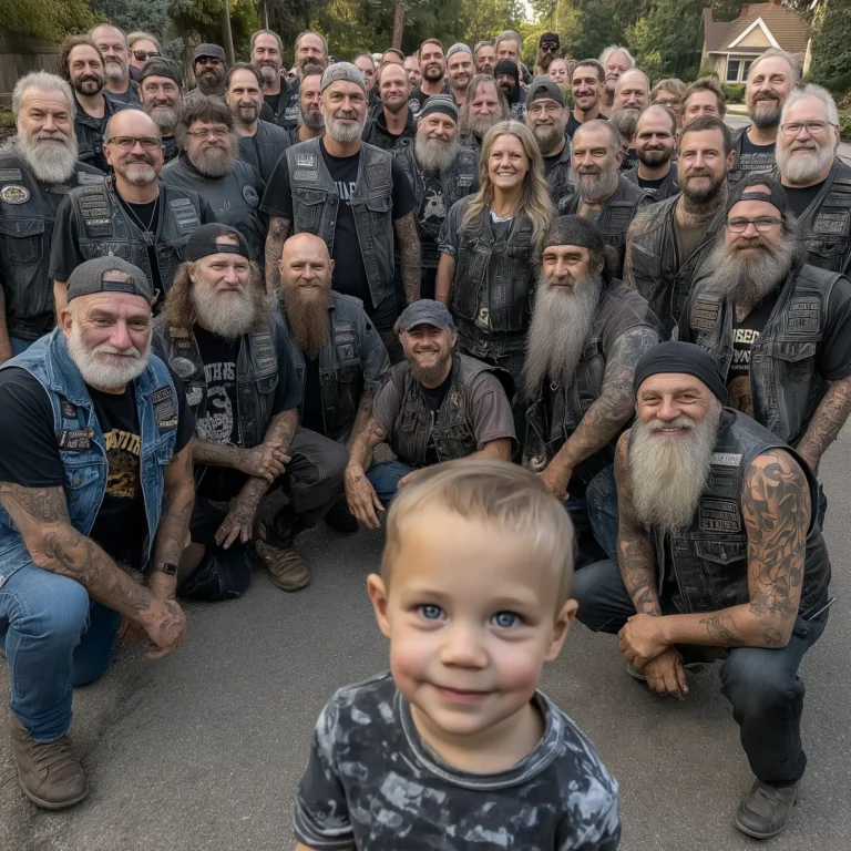 47 Bikers Surrounded The School Because One Boy Was Getting Bullied For His Dead Father