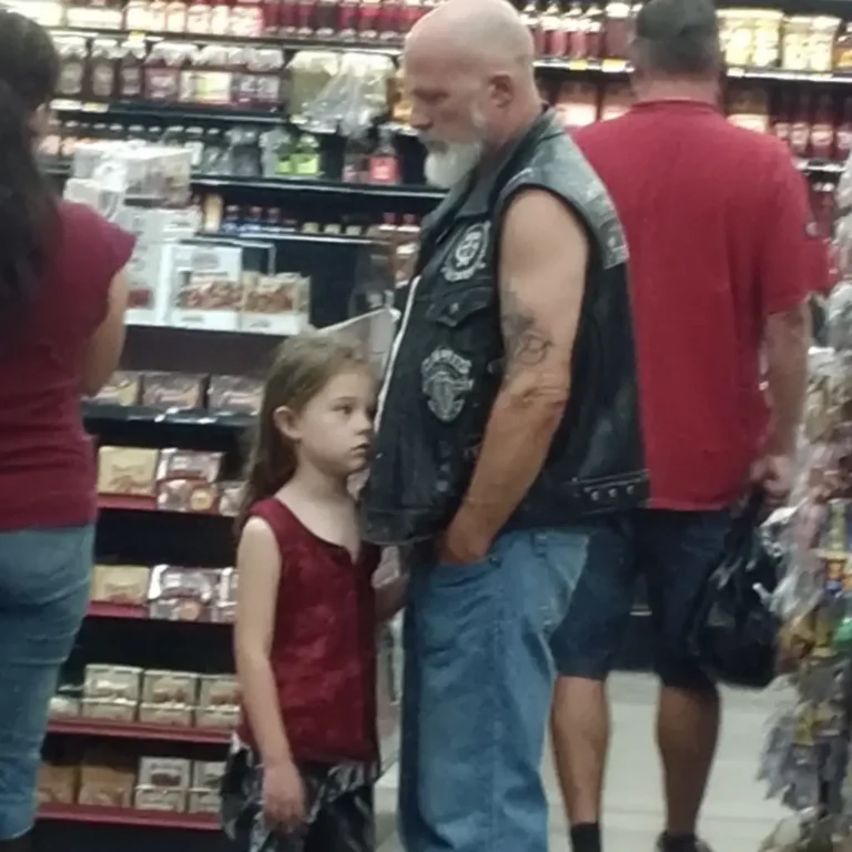 Little Girl Clung to My Biker Vest and in the Store and Handed Me a Terrifying Cry for Help